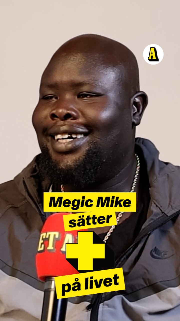 Plus på livet med Tiktok-profilen "Megic Mike"