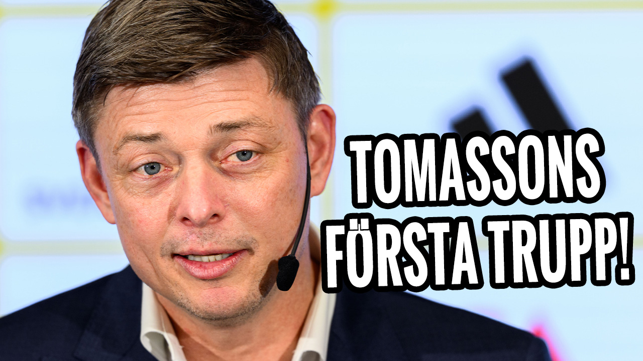 Repris: Jon Dahl Tomassons tar ut Sveriges trupp