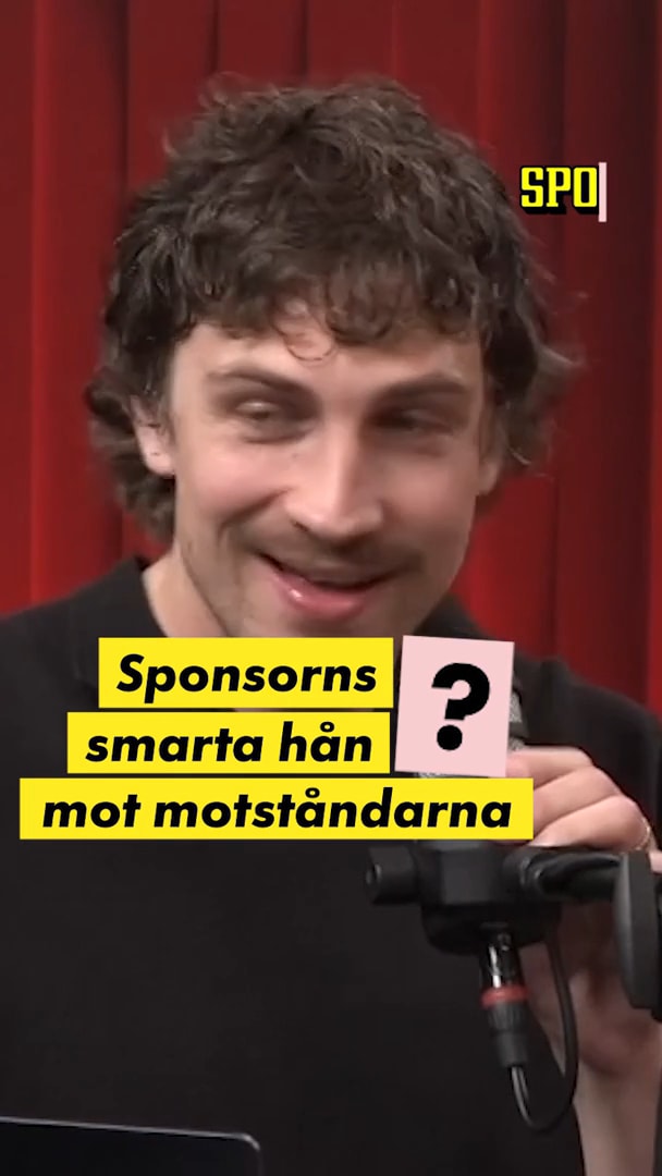 Sponsorns smarta hån mot motståndarna?