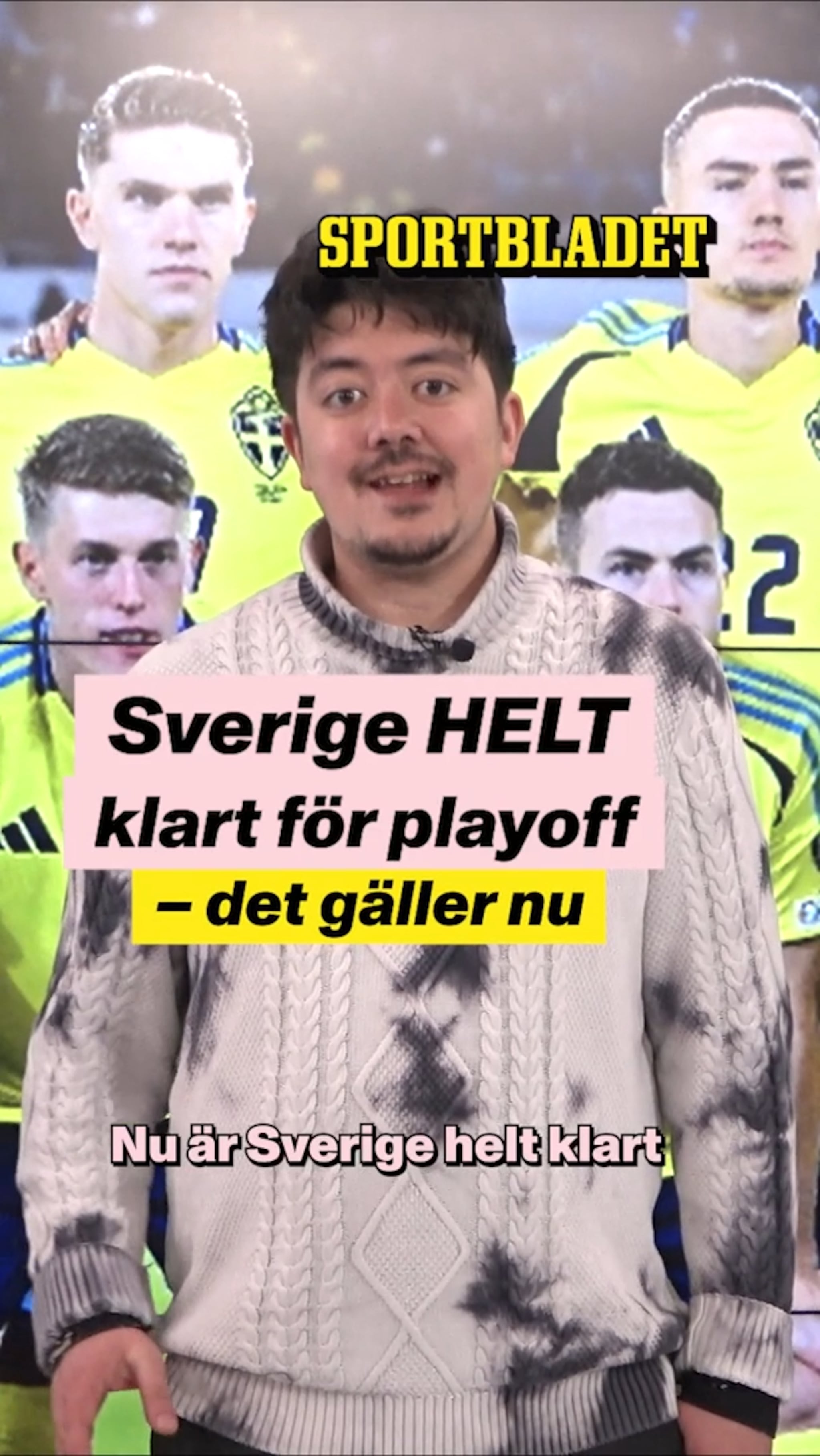 Sverige klart för VM-playoff