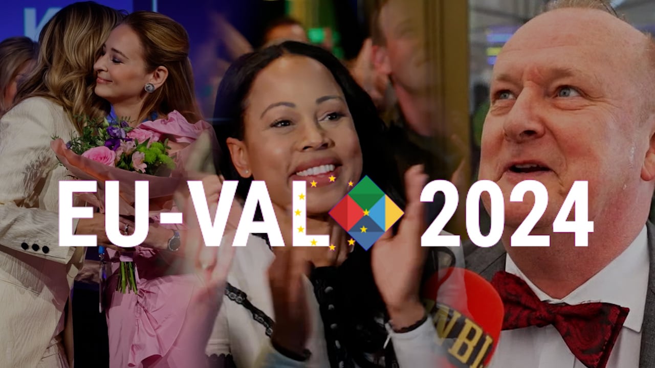 Förlorare, jubel och sprit i baren – se allt från EU-valet