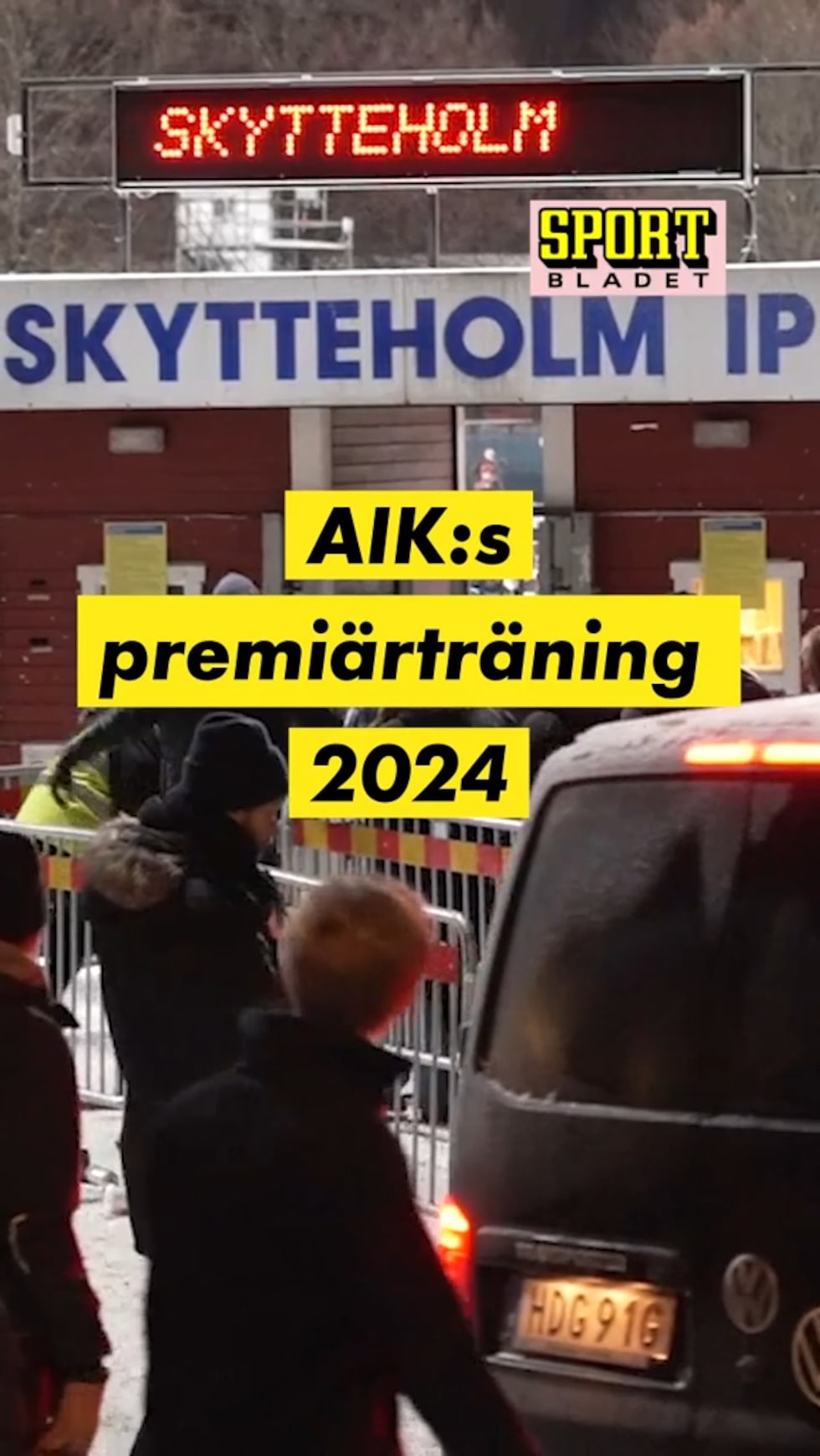 Allsvenskan AIKs premiärträning 2024 Aftonbladet TV