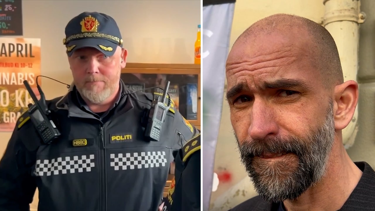 Här stängs Cannabiskafét i centrala Oslo – fick in 50 000 nkr