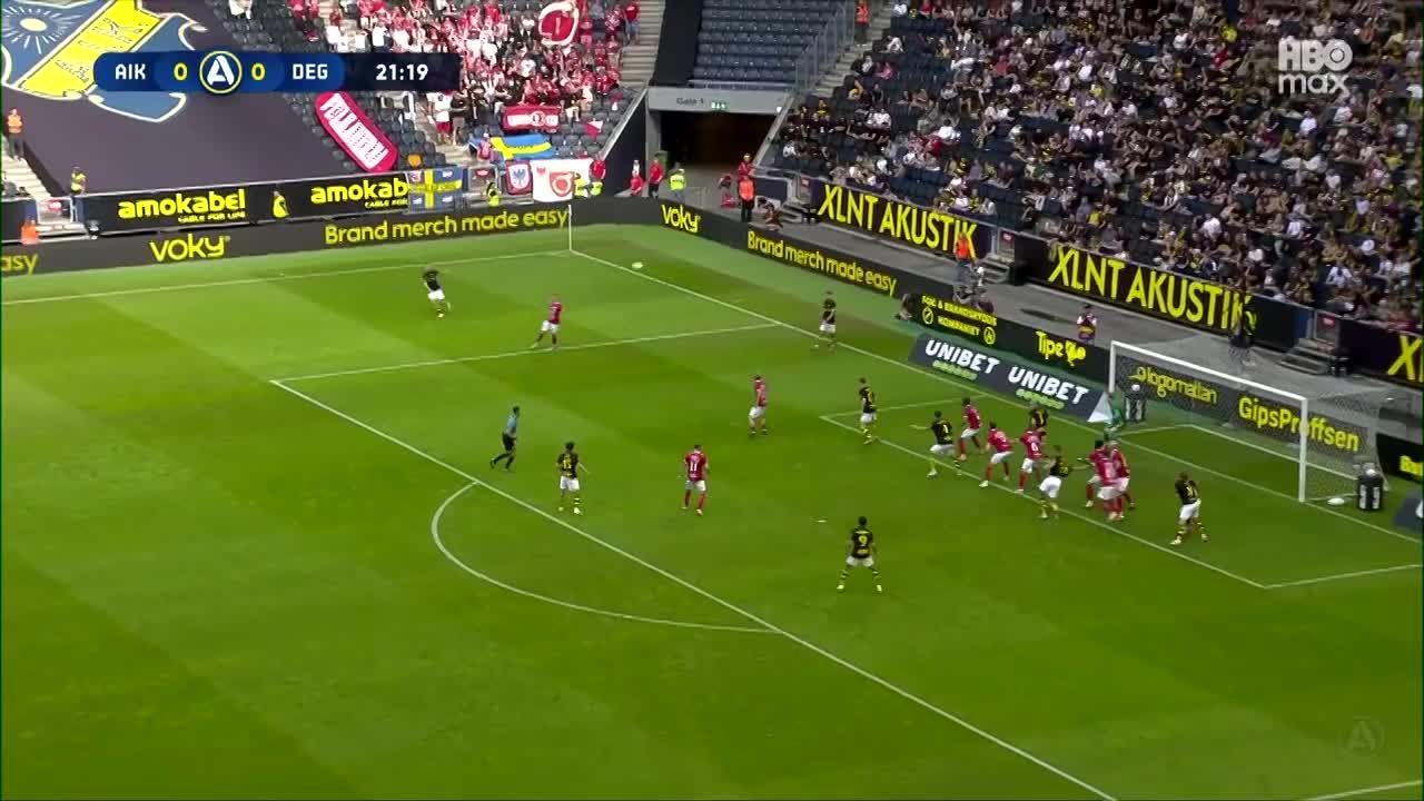 Kakoullis tvåmålsskytt i AIK:s seger – se målen här