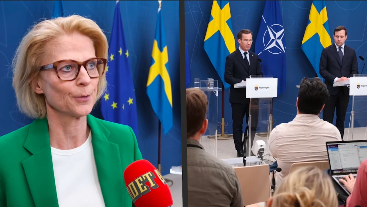 Svantesson efter Trumps tullchock: ”Sverige står starkt”