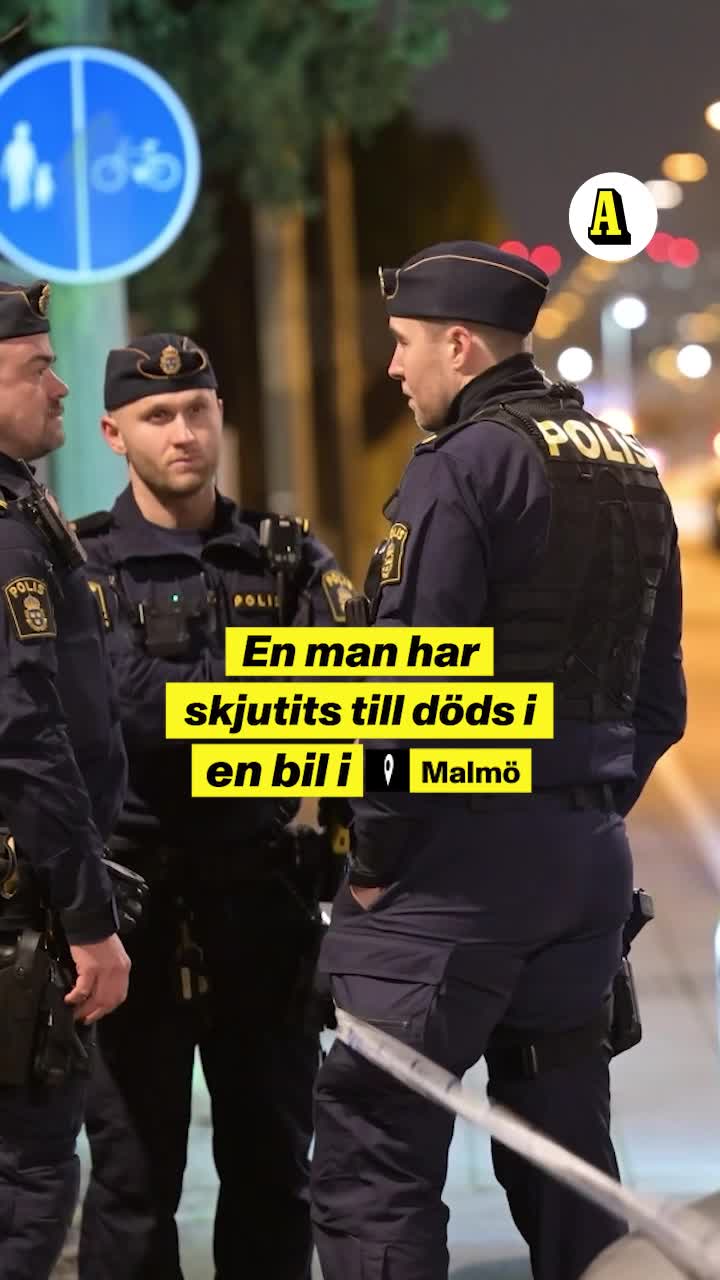 Man skjuten till döds i bil