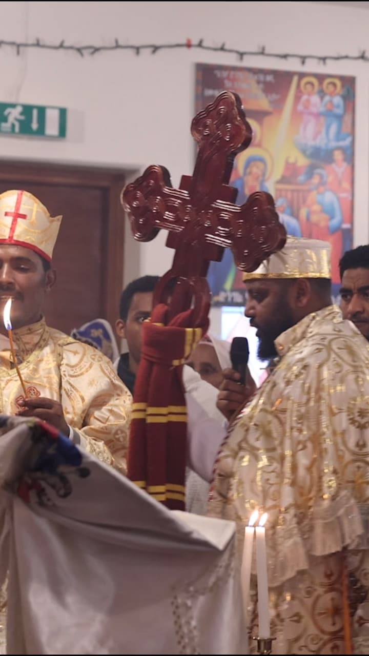 Minnesceremoni för Elsa Teklay som var ett av offren vid skolskjutningen