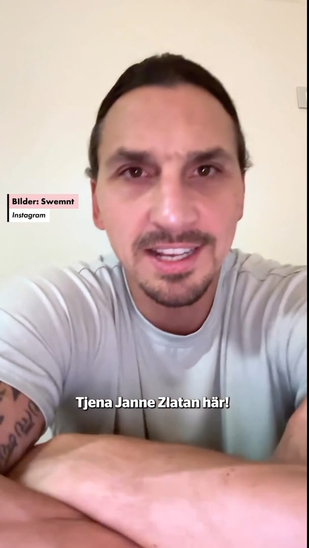 Se Zlatans och landslagsstjärnornas hyllning till Janne Andersson