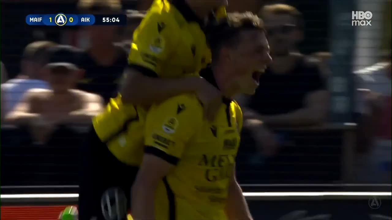 Mjällby vann toppmötet mot AIK – se målen här