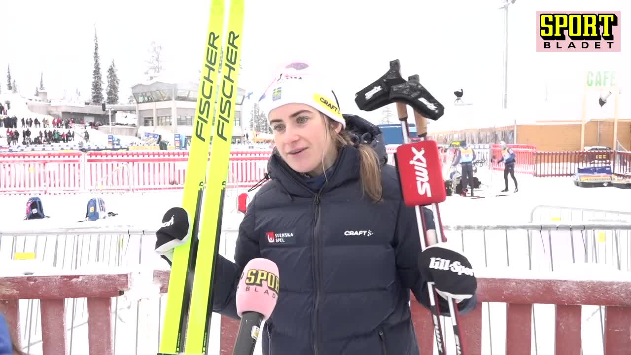 Ebba Andersson vann på 10 km klassiskt i Ruka