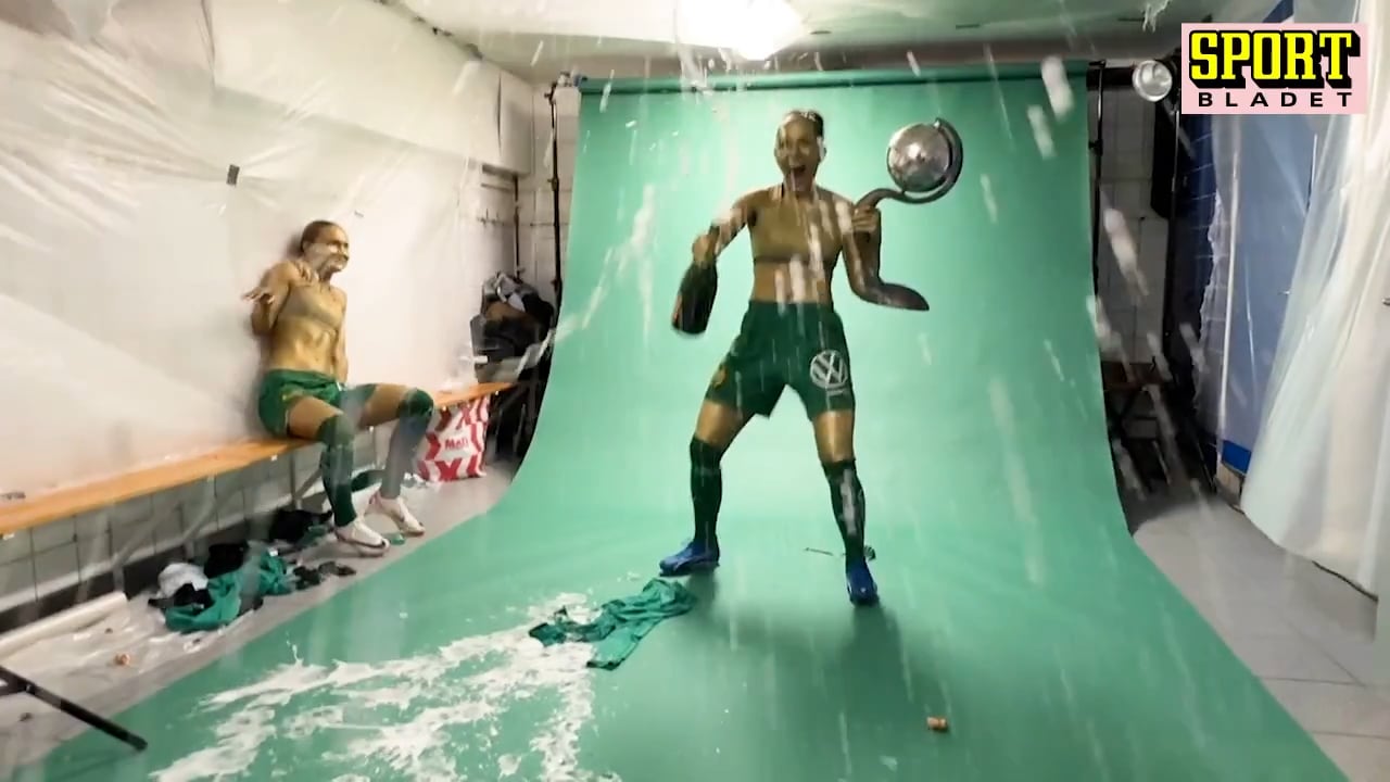 Kuppen under Hammarbys guldmålning