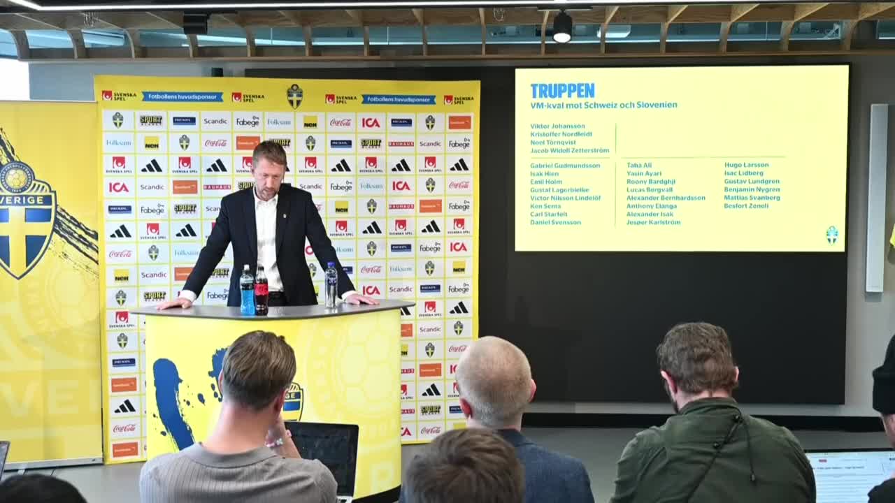 REPRIS: Se Graham Potters första landslagstrupp