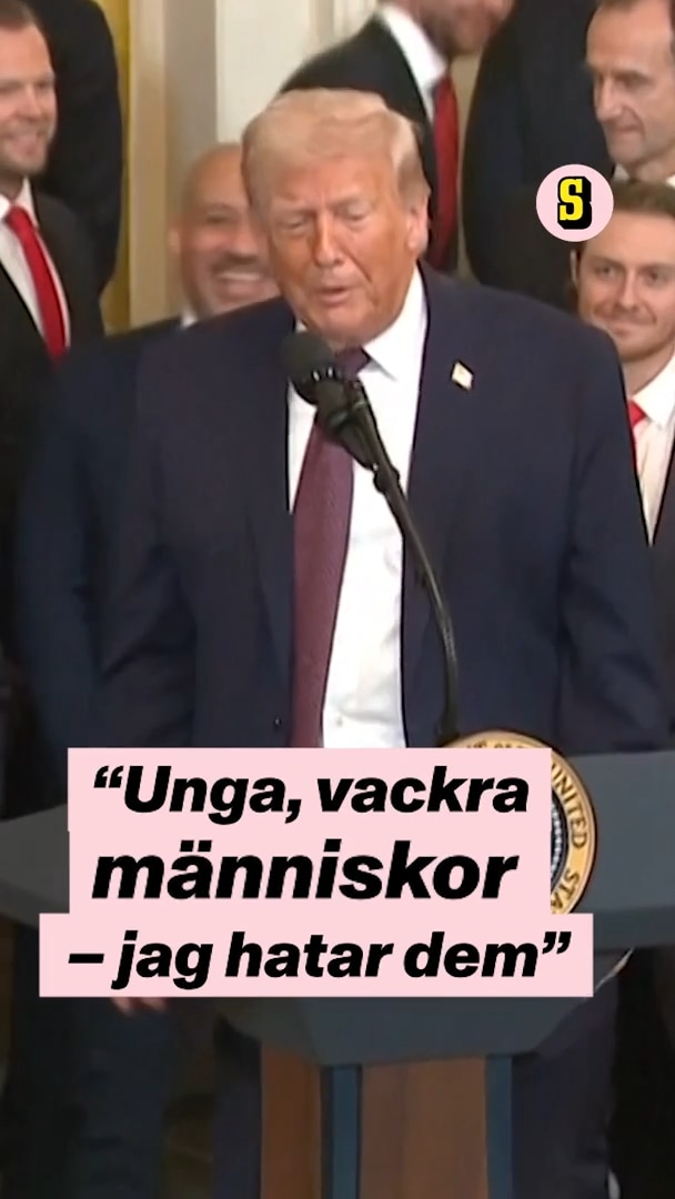 Donald Trumps gliring till Florida Panthers: ”Hatar det”