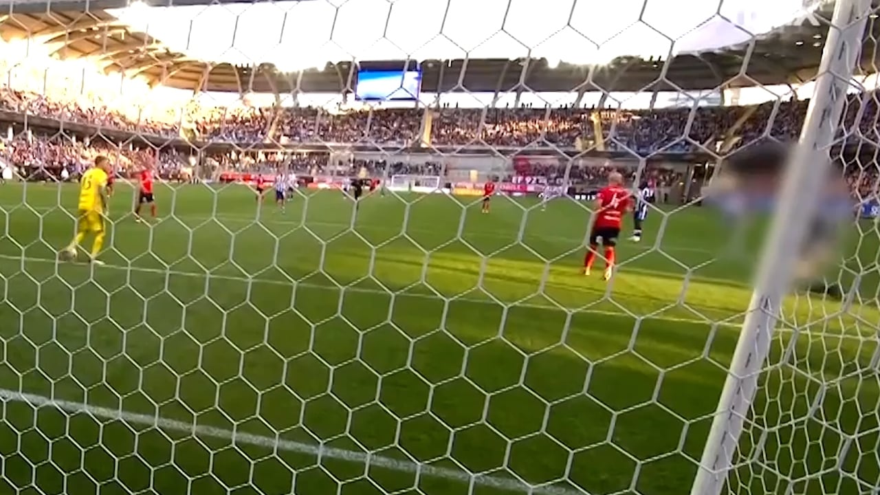 Supportern gick till attack mot spelare