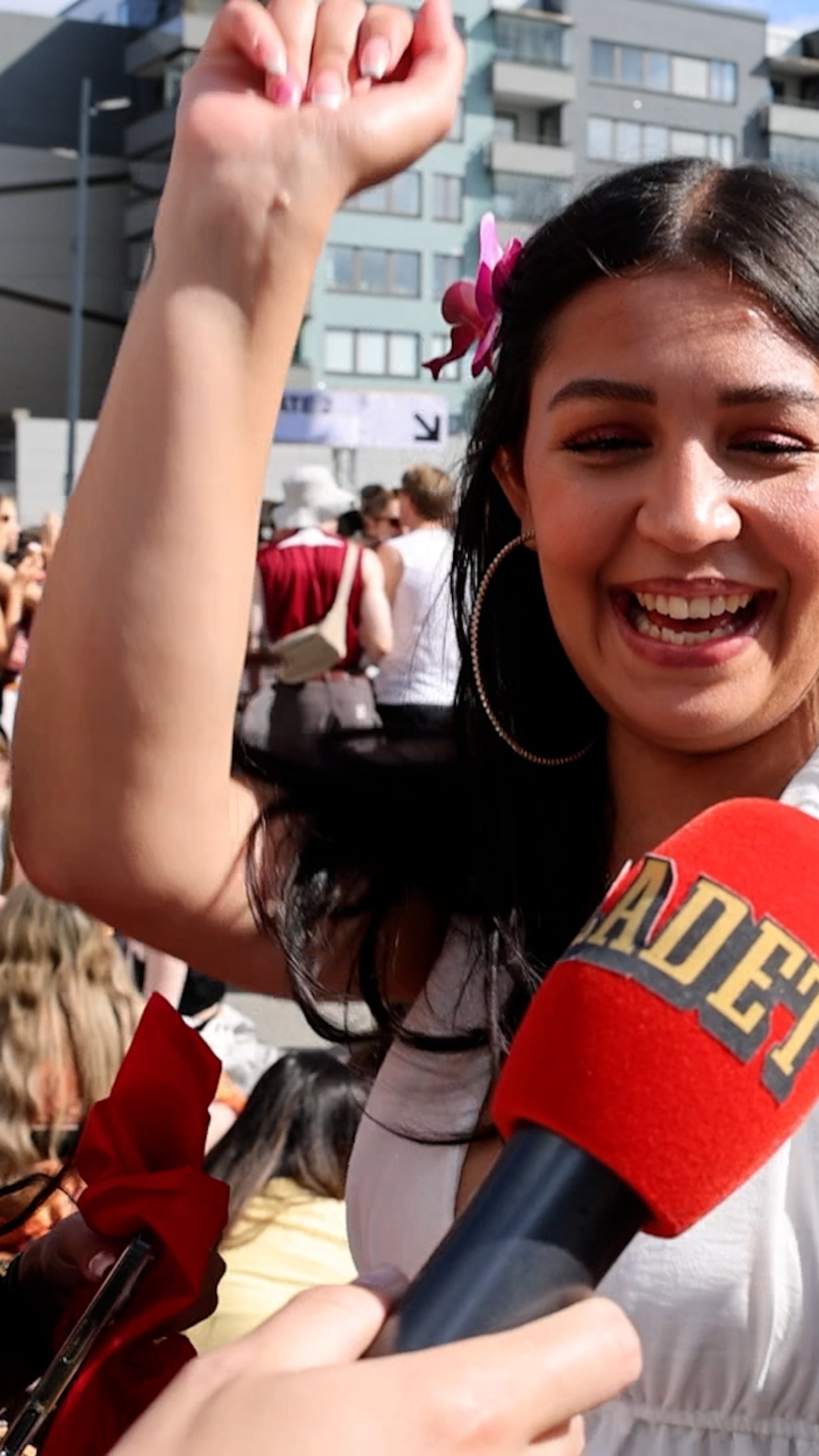 Peppade i kön till Bad Bunny: ”Bästa dagen i mitt liv”