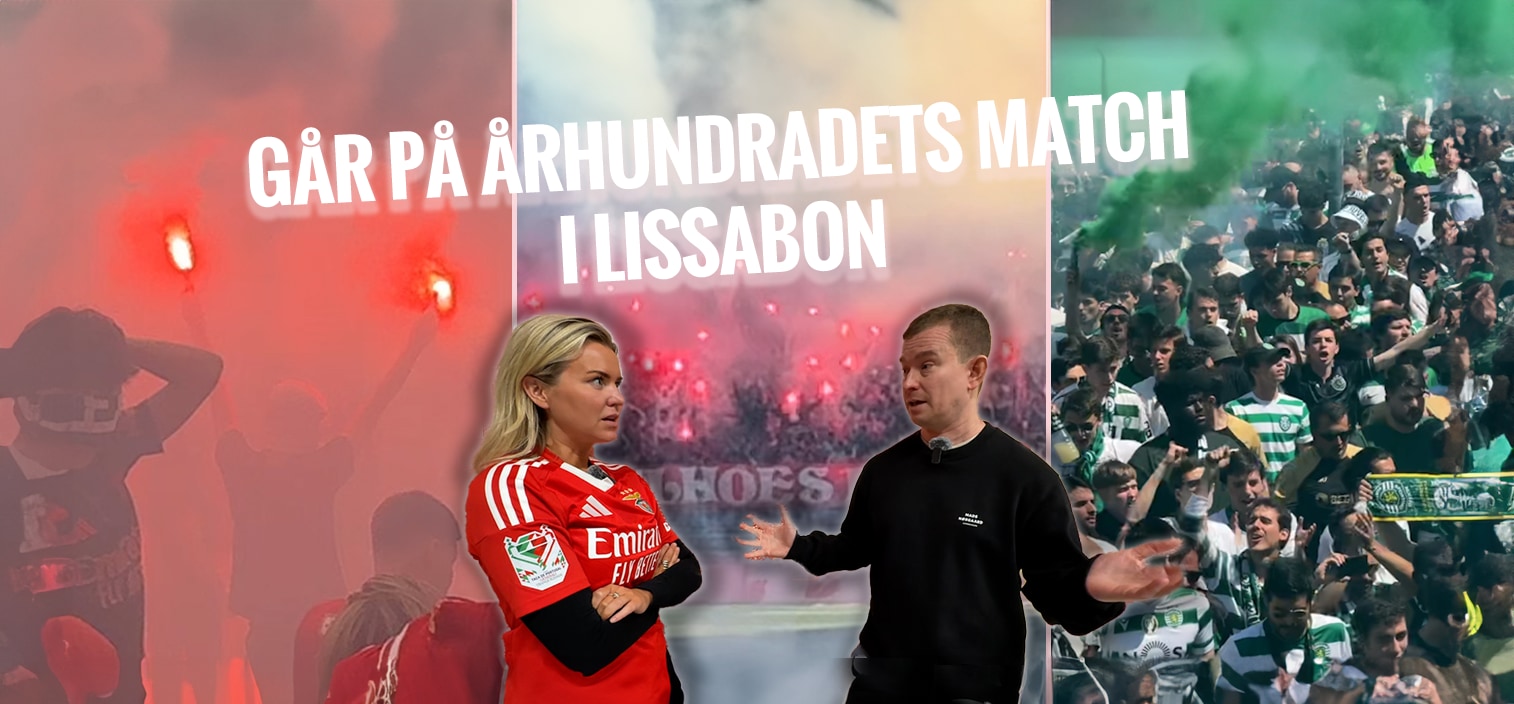 Går på århundradets match i Lissabon: ”Staden hade inte orkat”
