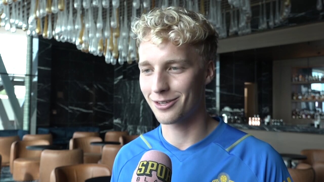 Victor Larsson om uttagningen: "Trodde inte det va sant"