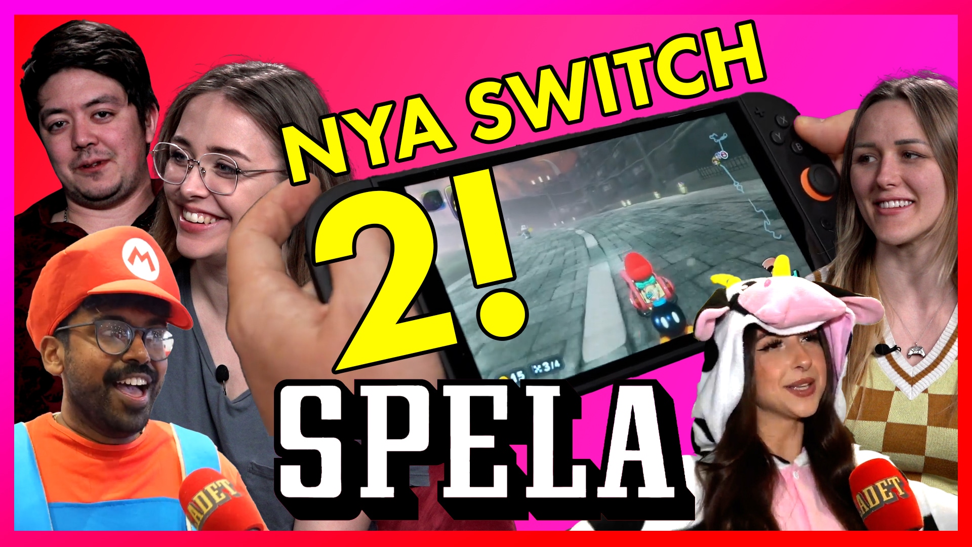 Spela: Testar Switch 2 i London