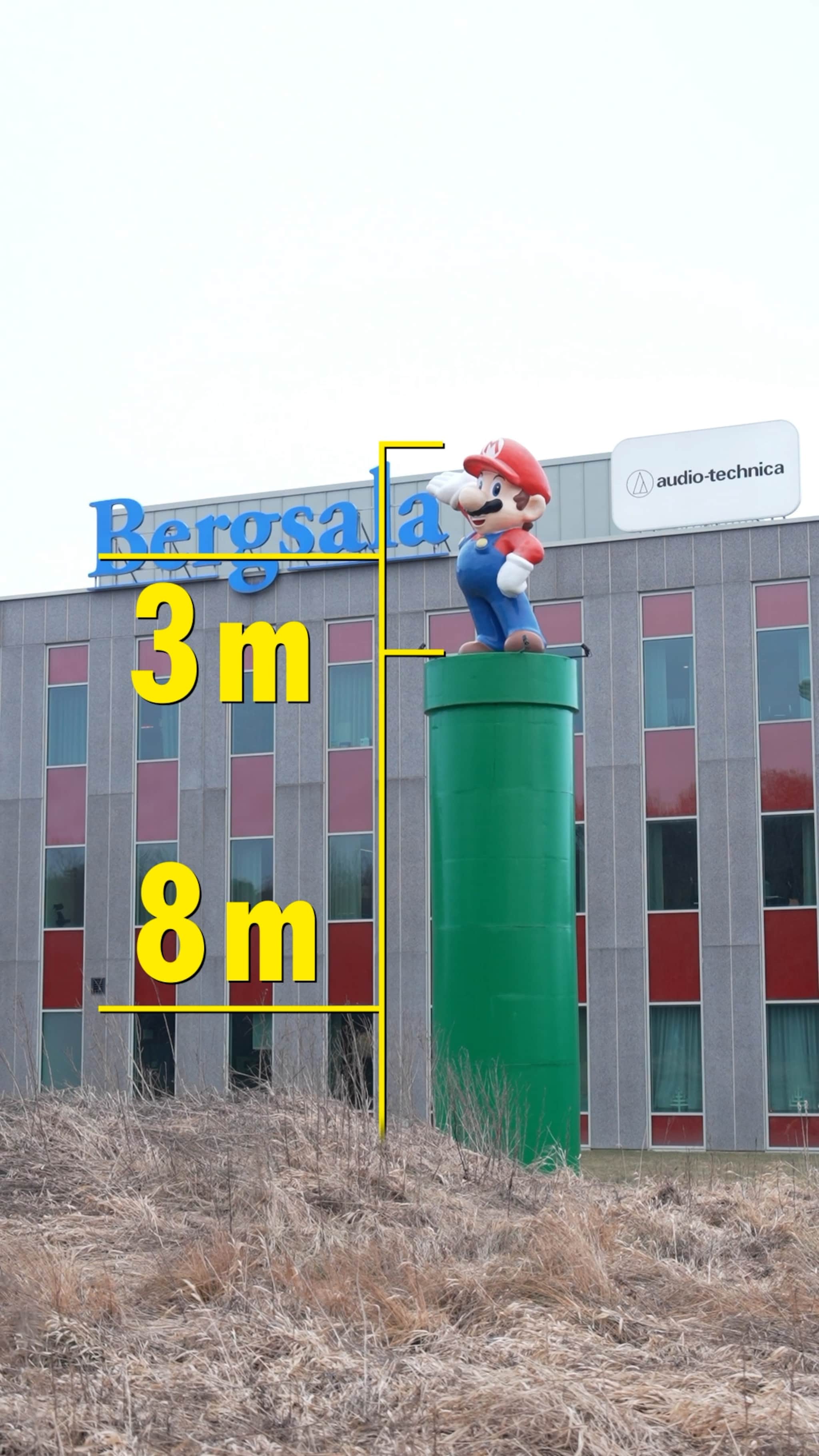 Skrotade idén med Mario-statyn