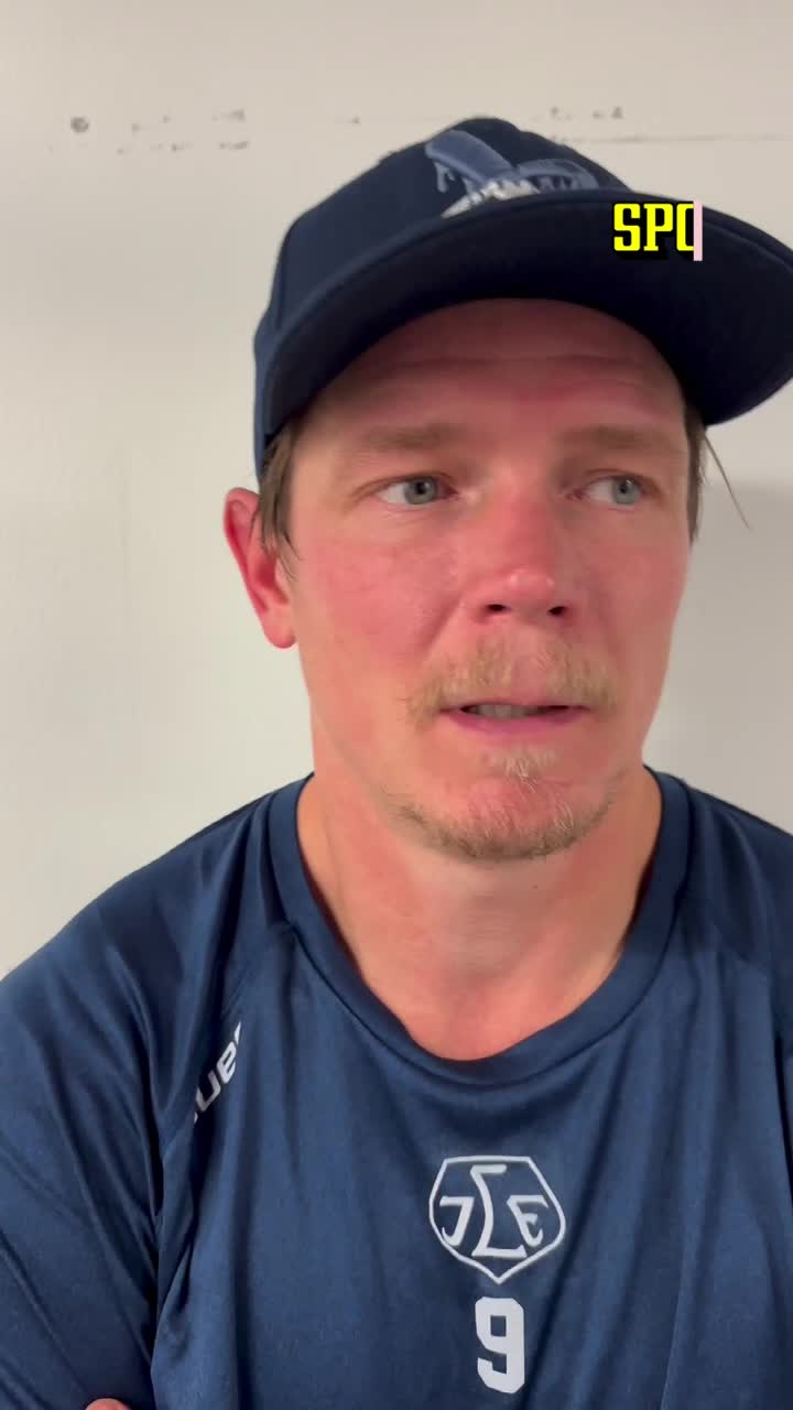 Patrik Zackrisson efter Leksands premiärförlust mot Frölunda