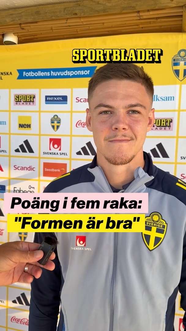 Formstarke svensken: "Inne i flow"