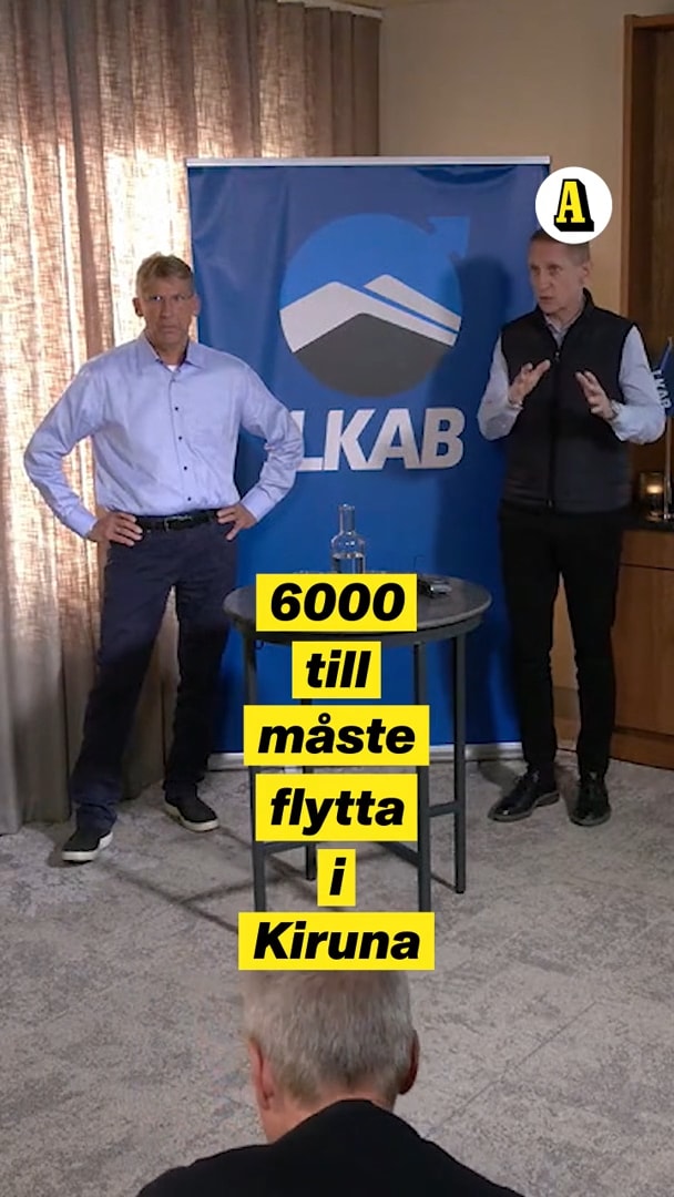 6 000 till måste flytta i Kiruna: ”Ingen behöver flytta i dag eller i morgon”