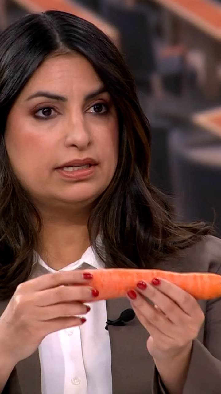 Dadgostars (V) morotskupp i debatten