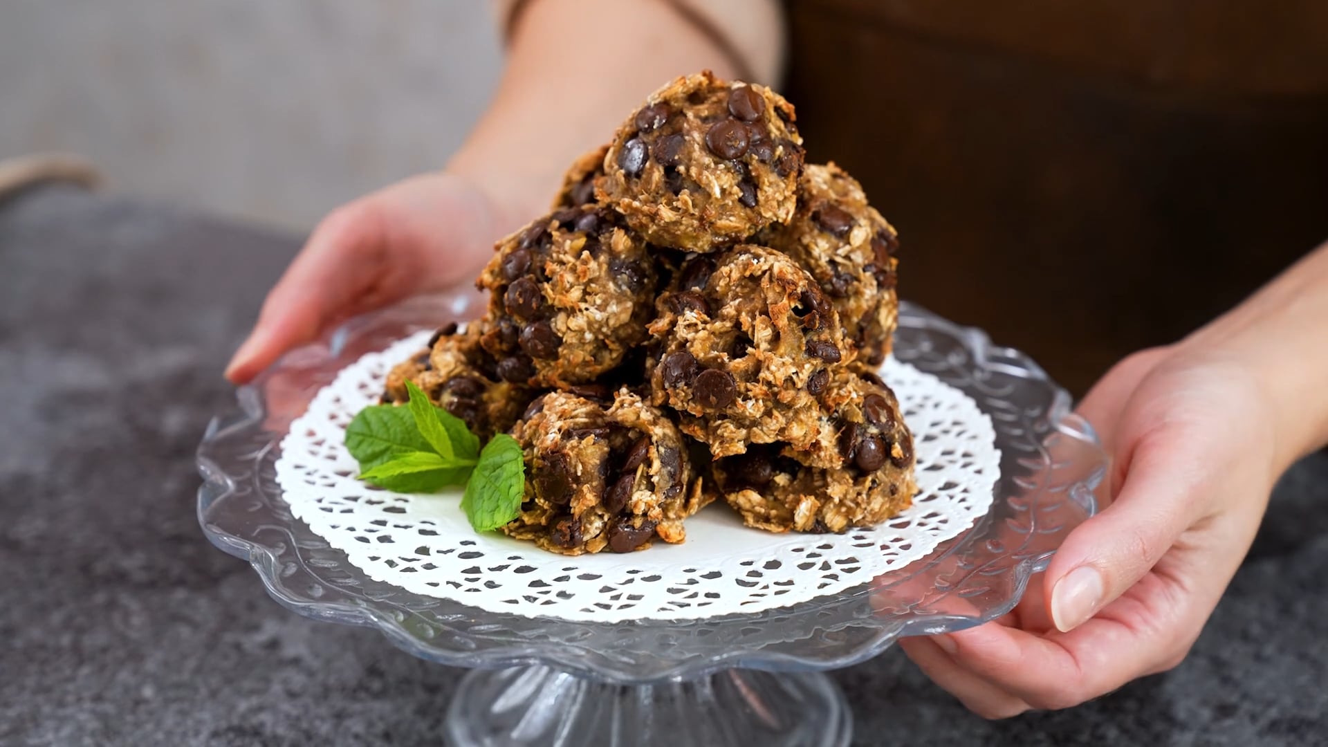 Banankakor med choklad