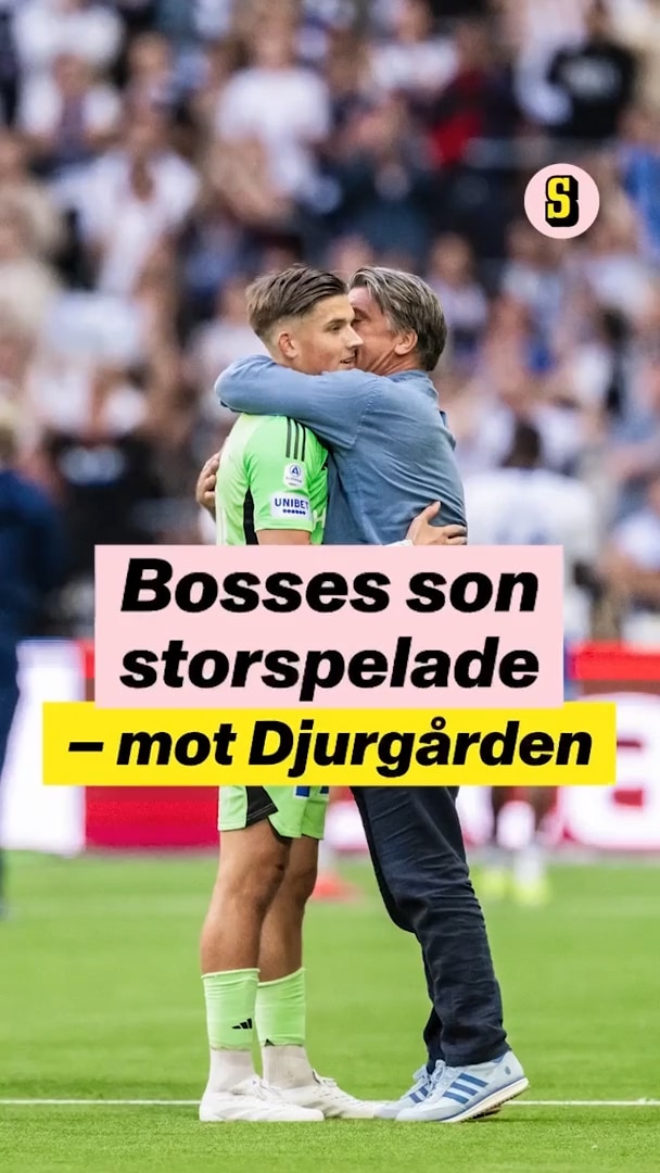 Bosses son bäst på plan – mot Djurgården