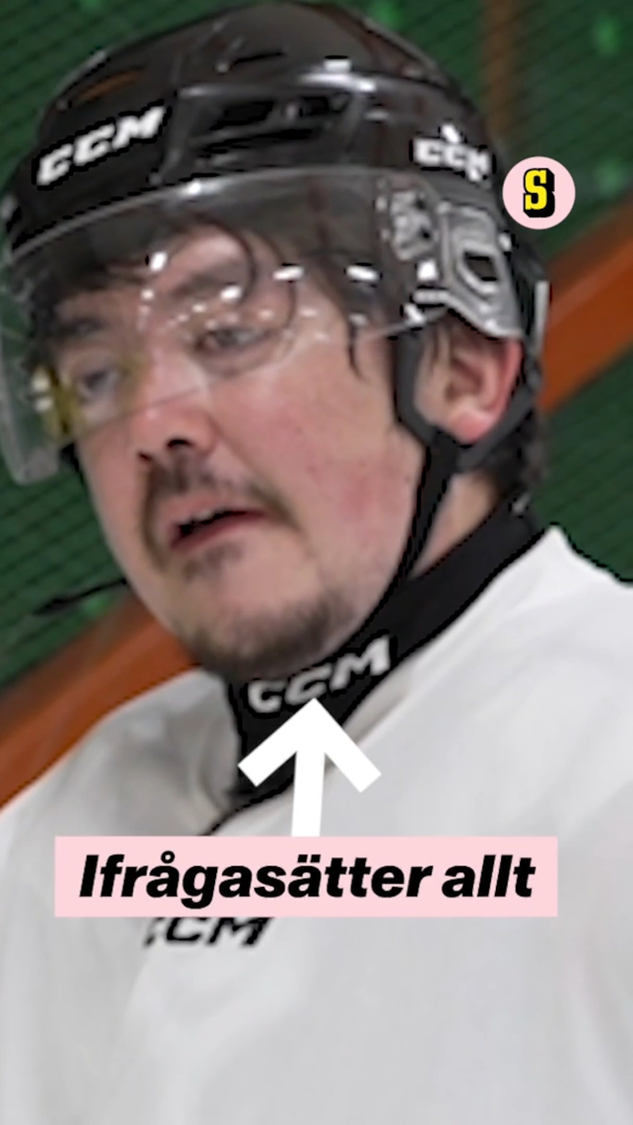 Makoto testar hockey: ”Inte ge upp!”