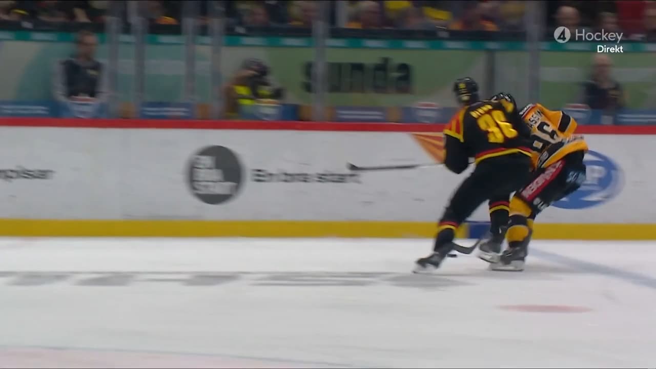 Linus Ölund slipper matchstraff efter våldsam tackling