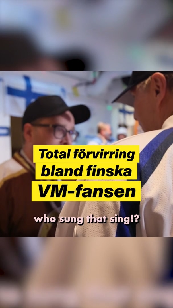 Fullständig förvirring bland finska fans