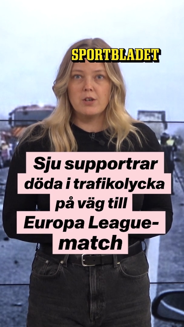 Sju döda i trafikolycka på väg till EL-match