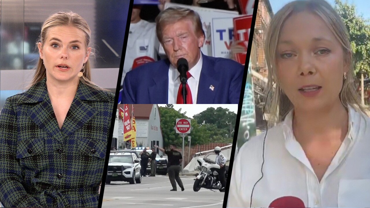 Skottlossning nära Trump: ”Finns alltid ett hot”