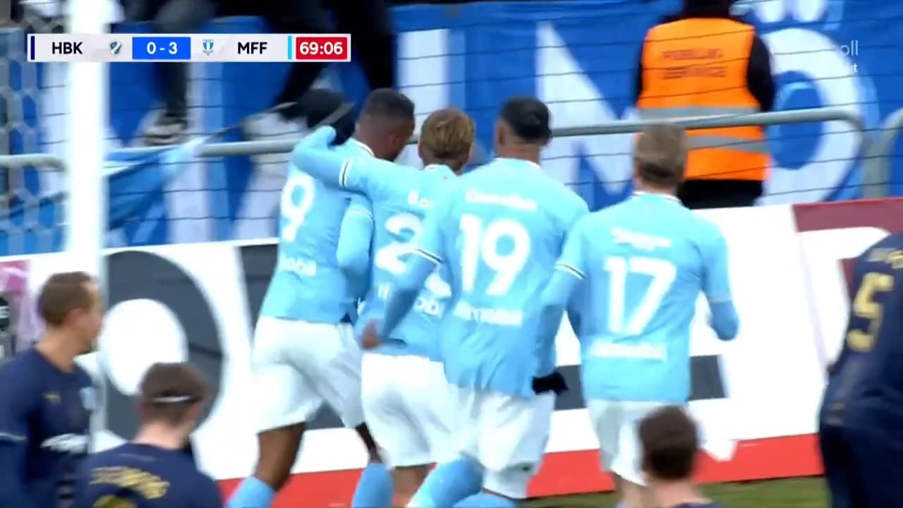 Malmö klart för final i svenska cupen – se målen här