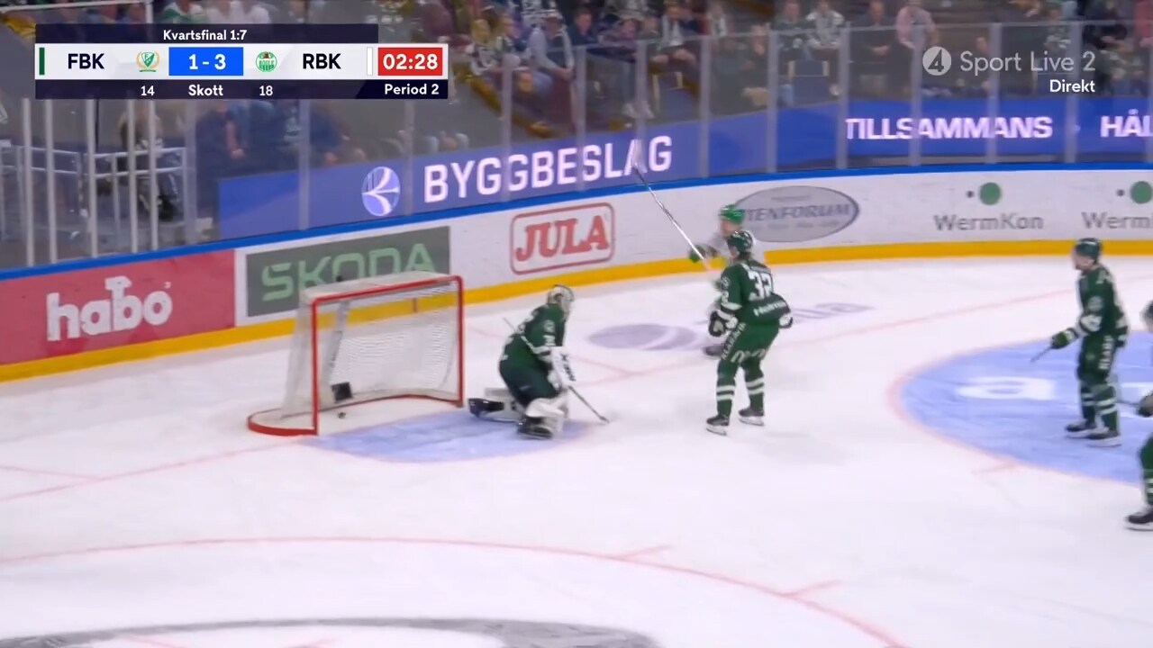 SHL: Se Färjestads kollaps mot Rögle – 0-5 (!) i andra perioden