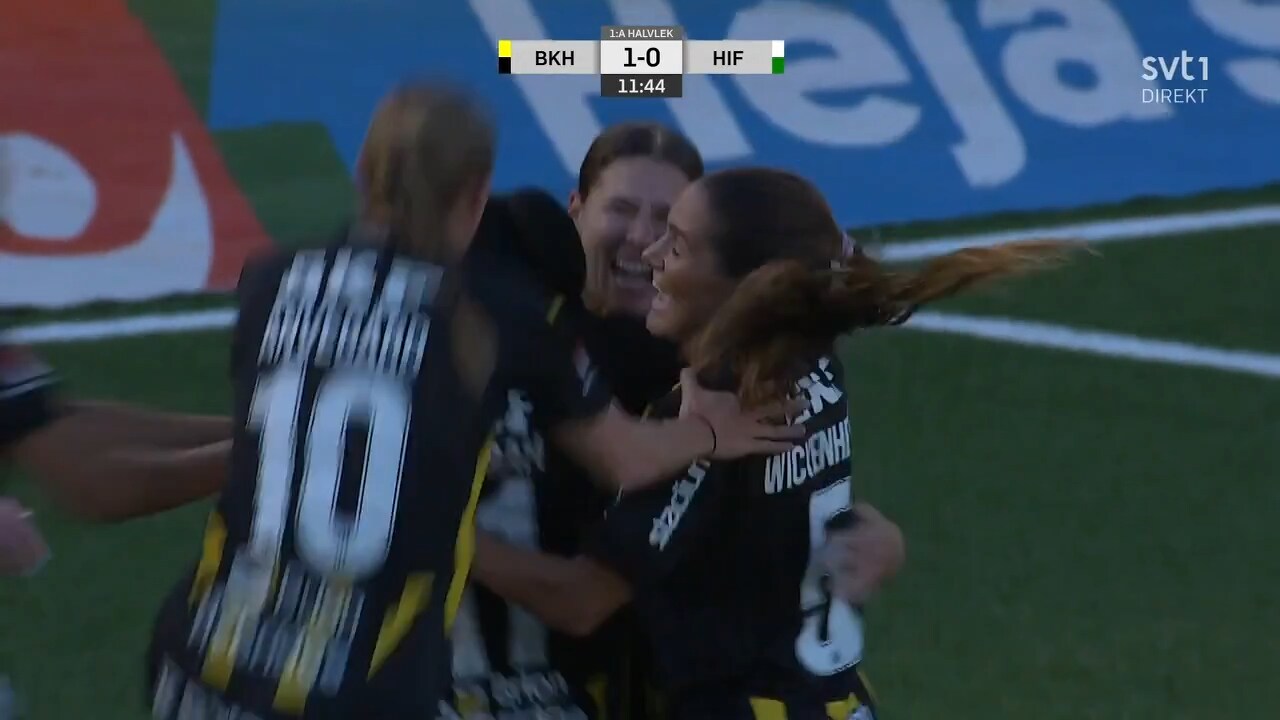 Häcken vinner seriefinalen mot Hammarby – har grepp om guldet