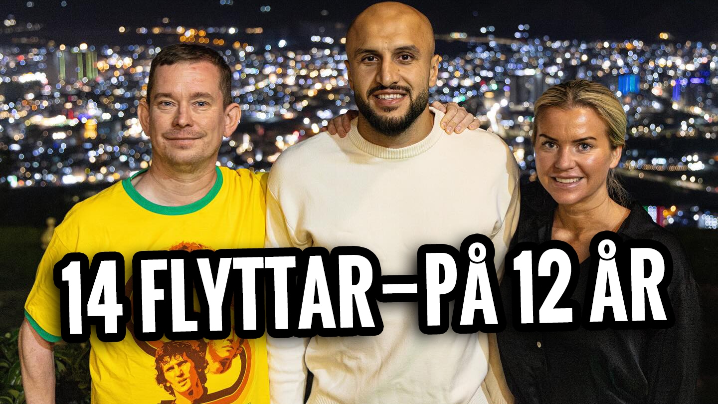 Osannolika resan till landslaget – 14 flyttar på 12 år