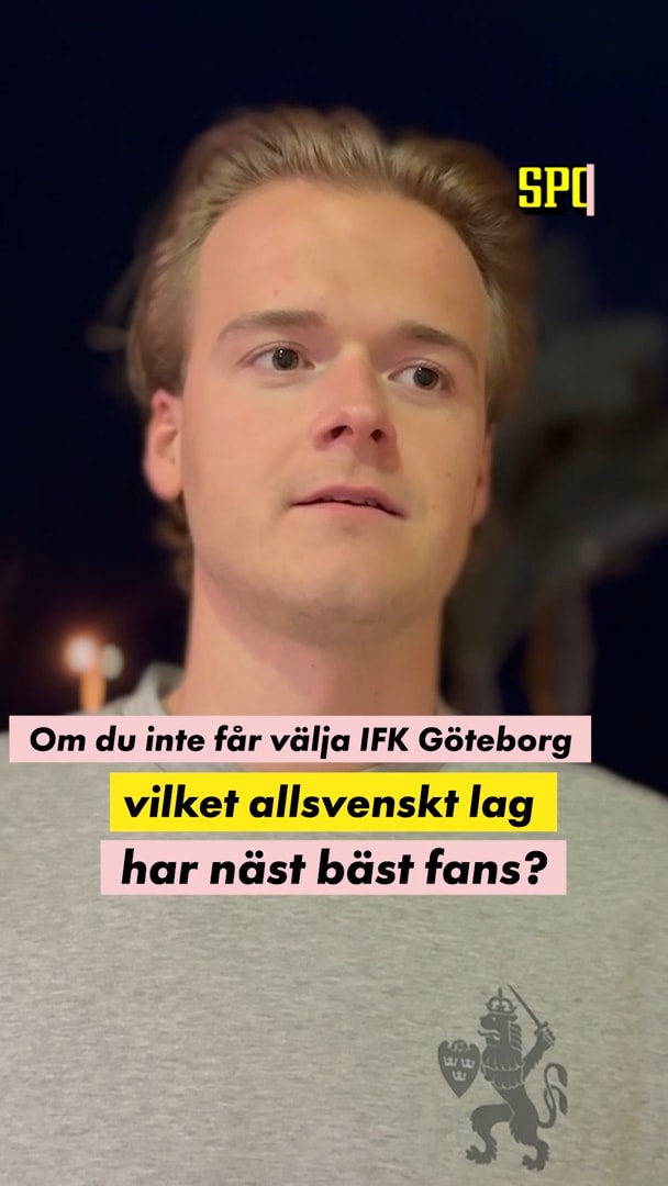 Vilket lag har bäst fans förutom IFK Göteborg?