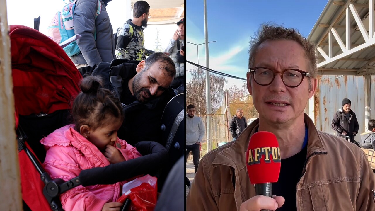 Köar vid gränsen: “Vill återvända in i kriget”