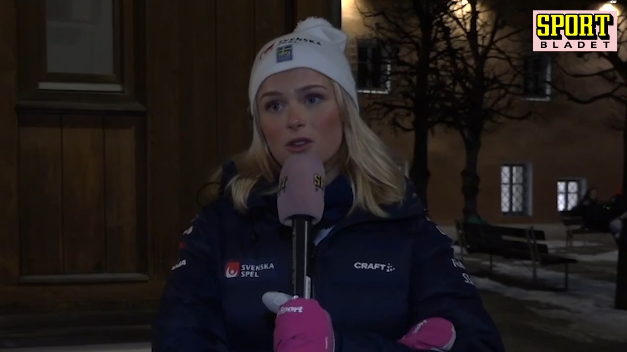 Frida Karlsson om gula kortet: ”Ska inte tänka på det”