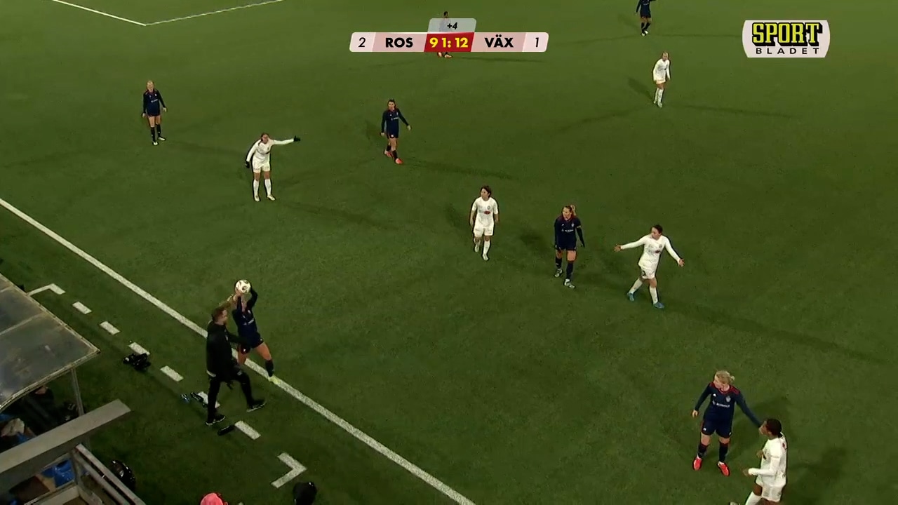 FC Rosengård vann mot Växjö – vidare i cupen