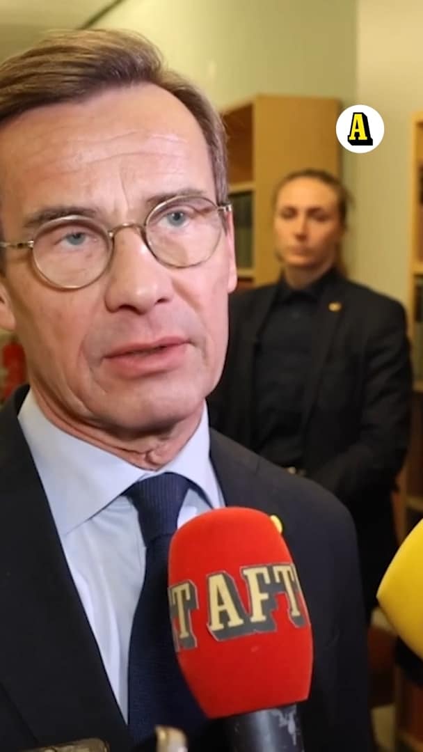 Ulf Kristersson: ”Just nu har vi intensiva kontakter med Turkiet”