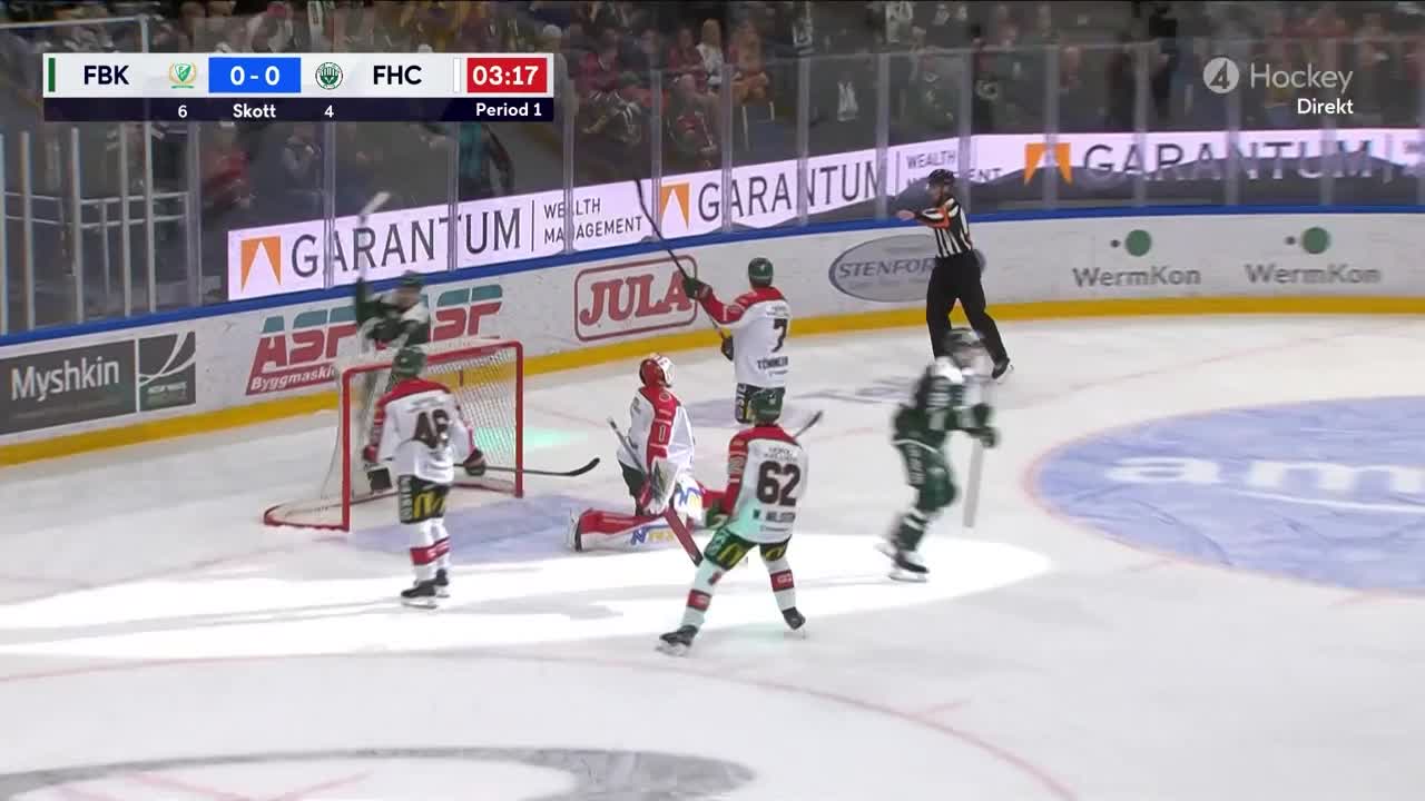 Färjestad vann mot Frölunda