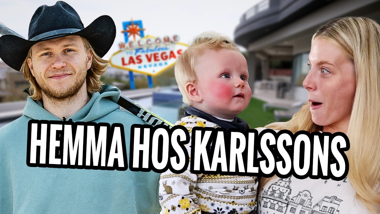Hemma hos NHL-stjärnan William Karlsson i Las Vegas