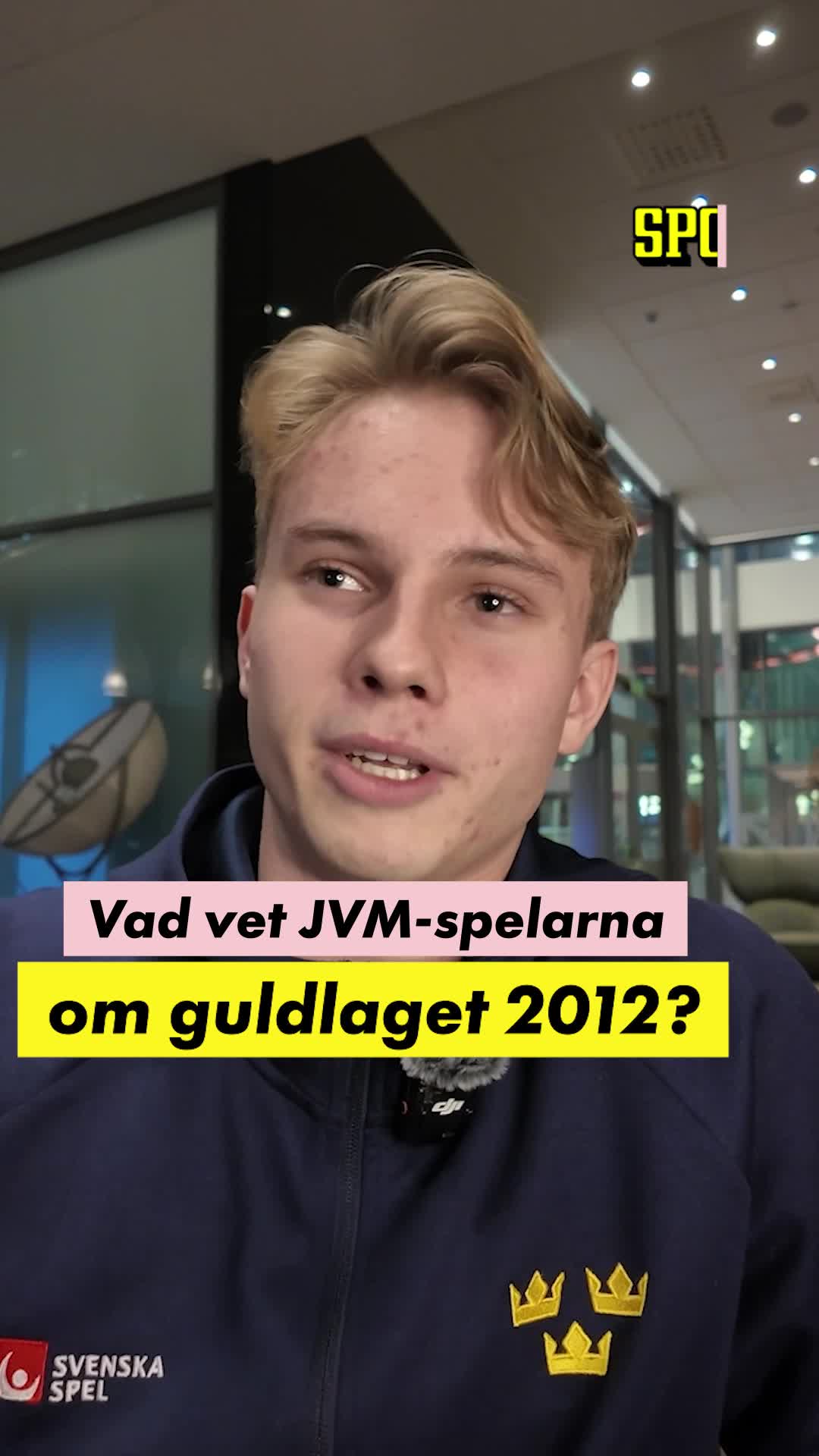 Vad vet JVM-spelarna om guldlaget 2012?