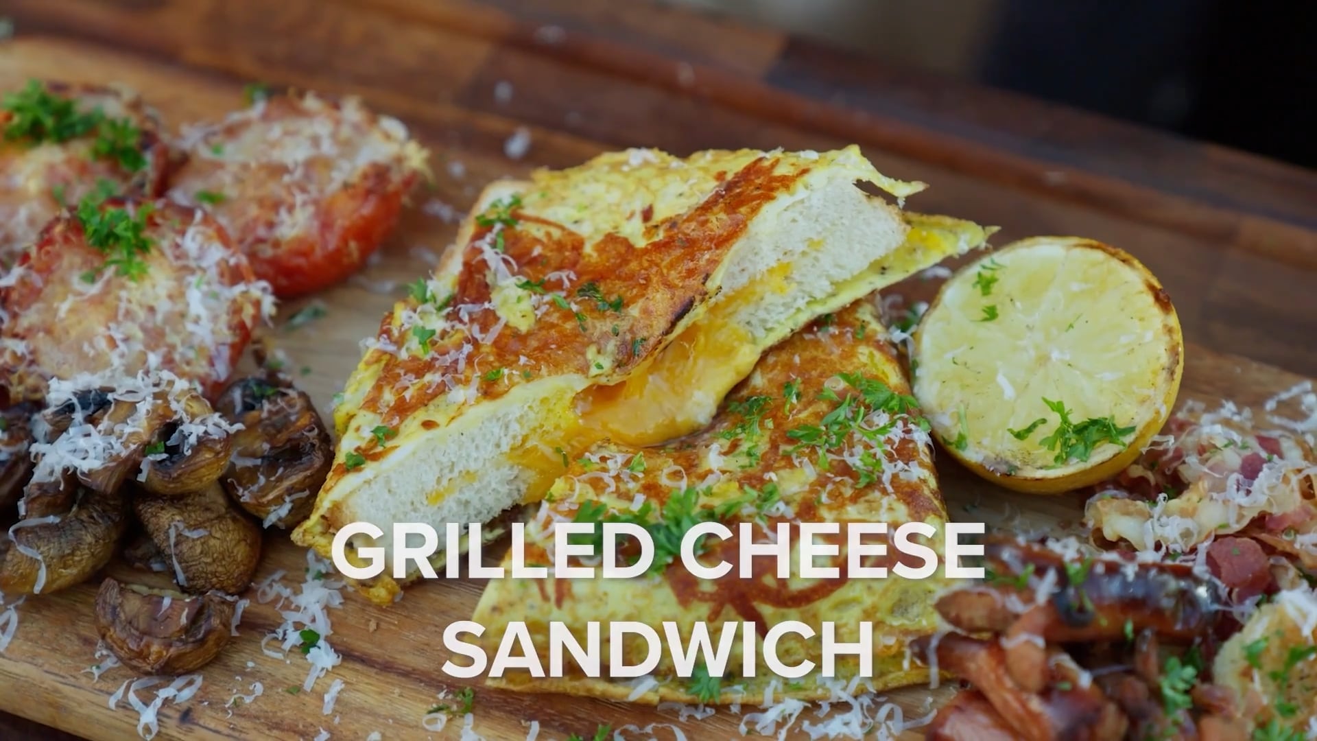 Grilled cheese sandwich