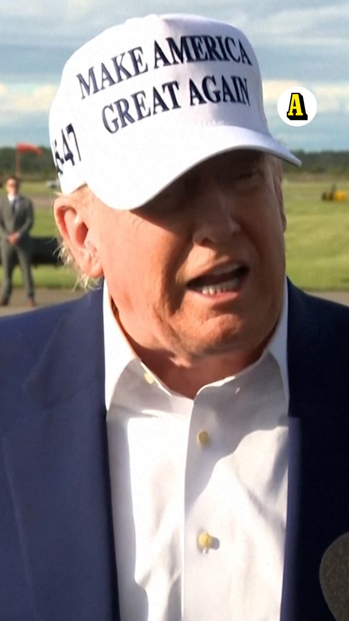 Hör Trumps kritik mot Putin: "Dödar många"