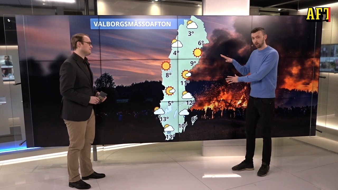 Väder-Lasse: Då kommer värmen på riktigt