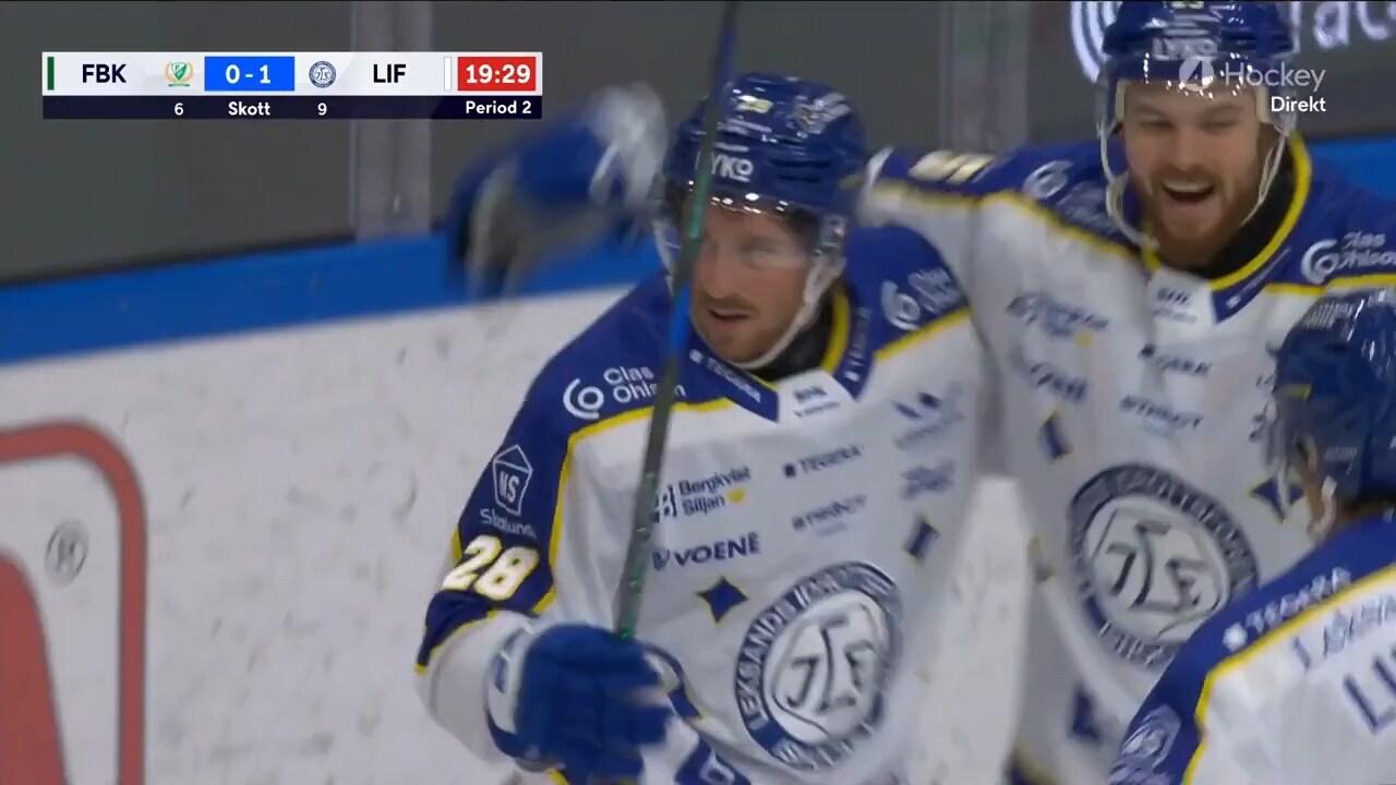 Marcus Gidlöf hjälte för Leksand mot Färjestad